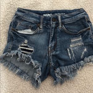 Patched shorts